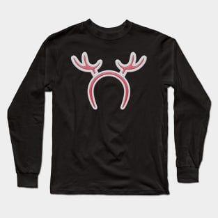 Cool Reindeer horns Long Sleeve T-Shirt